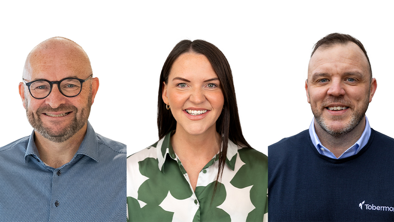 Glenn Robinson, Anna McAleer and Lee Blackburn.