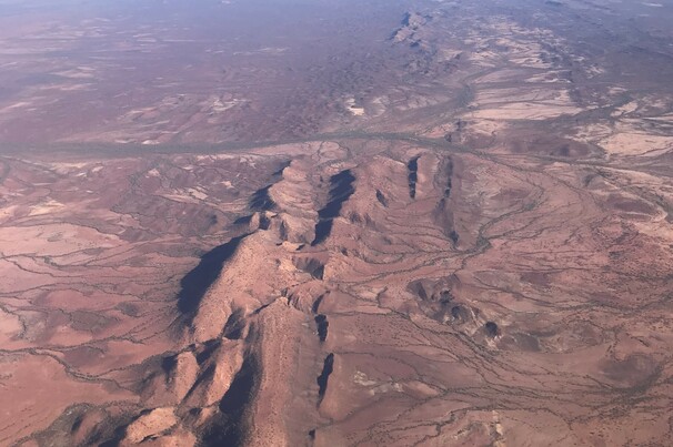 East Pilbara from the air