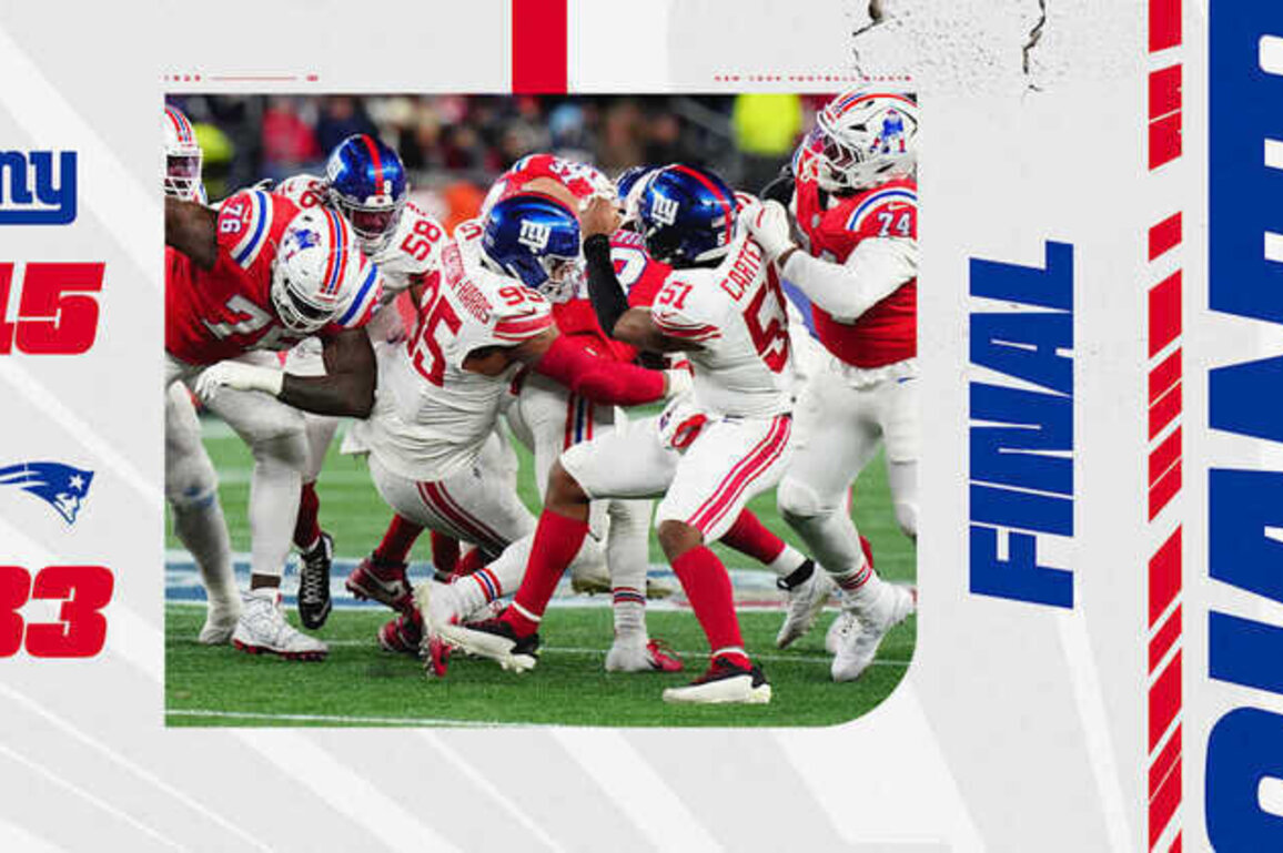 Instant Analysis: Giants fall to Patriots, 33-15