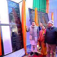 Uttarakhand CM Dhami inaugurates, lays foundation stone for development projects worth Rs 121 crore in Nainital