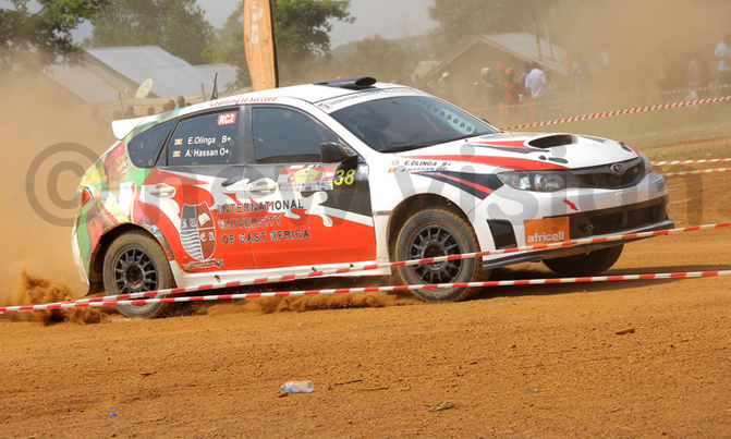Uganda's Alwi finishes third in Rwanda Rally Uganda's Alwi finishes third in Rwanda Rally