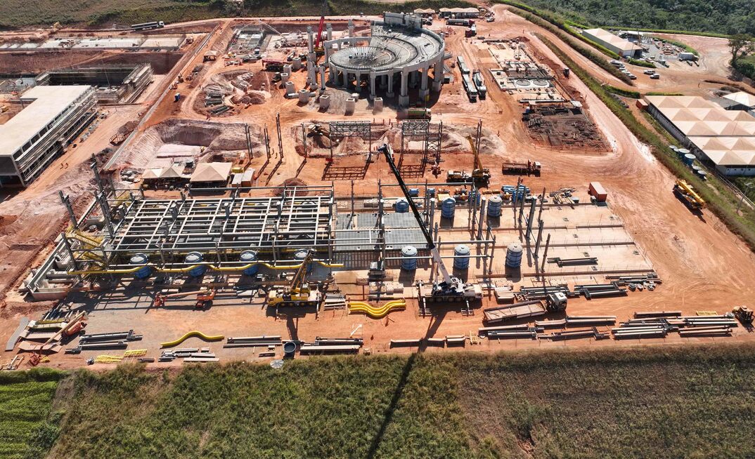 Anglo American filtragem rejeitos complexo Minas-Rio minério de ferro resíduos filtro desaguamento