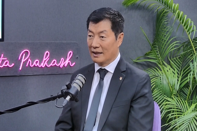 "Tibet is the palm; the 5 fingers are Ladakh, Nepal, Bhutan, Sikkim, & AP ": Tibet's former PM on China's expansionism