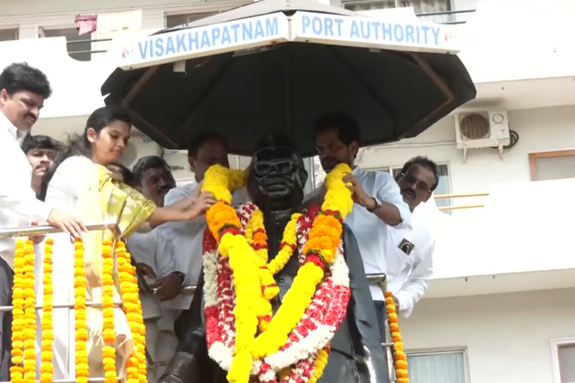 Social Welfare Department celebrates 119th birth anniversary of Babu Jagjivan Ram in Visakhapatnam
