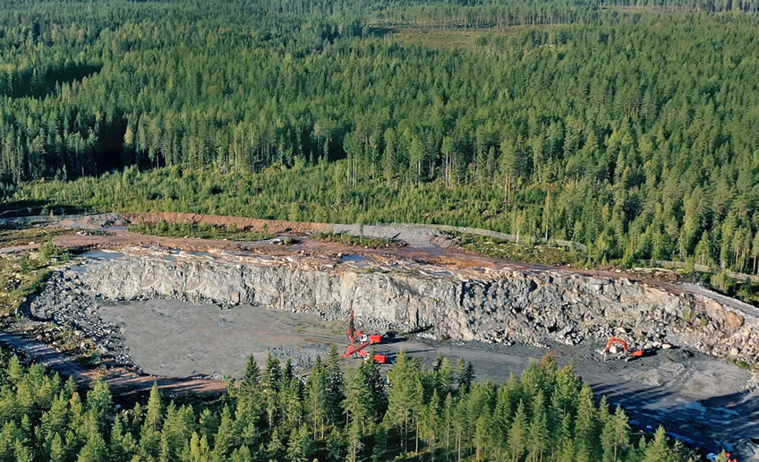 Sandvik Test Pit, mina de testes de superfície em escala real/Divulgação