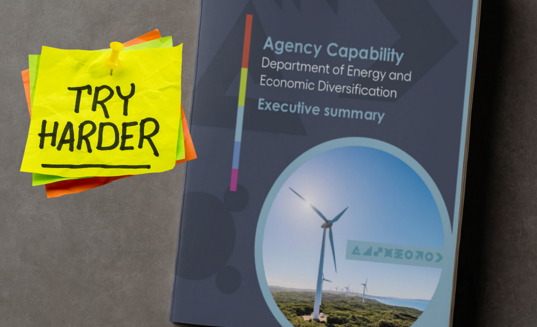 WA govt agency in charge of energy transition given poor bill of health