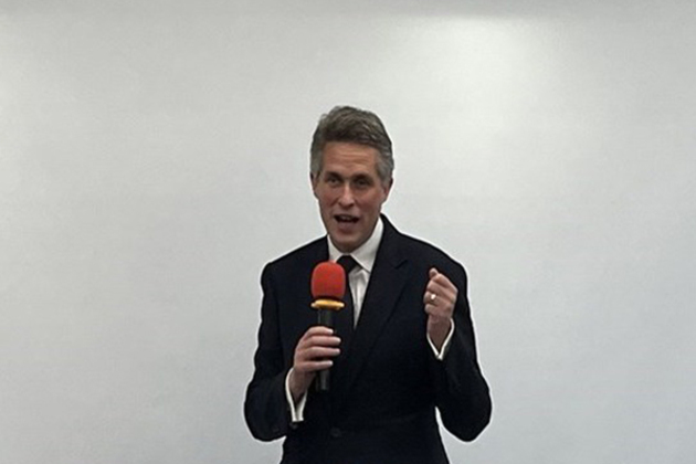 Ex-UK minister Williamson urges Taiwan to stand up to China's bullying tactics