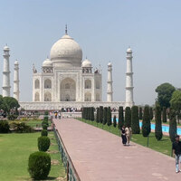 Agra: Heatwave in North India triggers decline in tourist footfall at Taj Mahal
