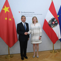 AUSTRIA-VIENNA-FM-CHINA-WANG YI-TALKS