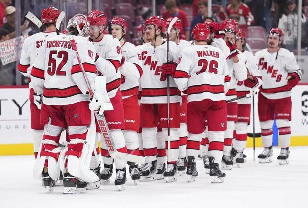 Struggling Hurricanes get rare road win vs. Panthers