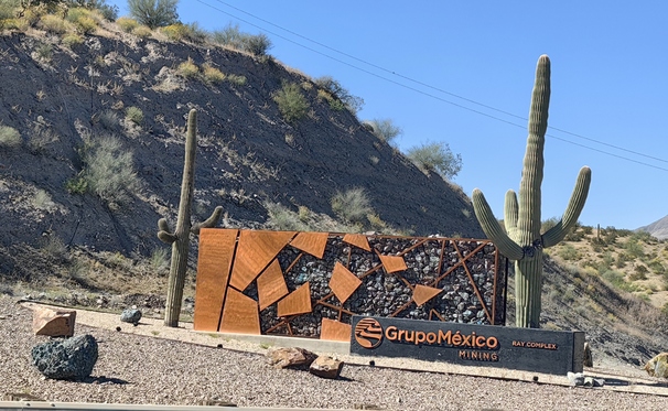 Prismo Metals' neighbour at Hot Breccia in Arizona, USA, Photo Paul Harris