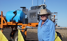 Cotton producer, Jamie Grant, introduced SwarmFarm robots to their operation around four years ago, which has helped reduce the safety risks associated with completing mundane tasks. Credit: Ben White, Kondinin Group. 