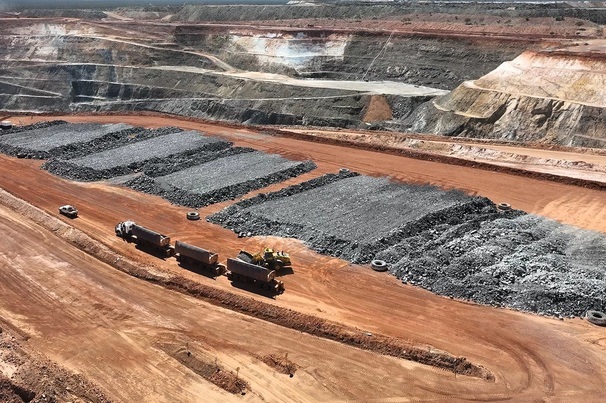 The first ore from Never Never