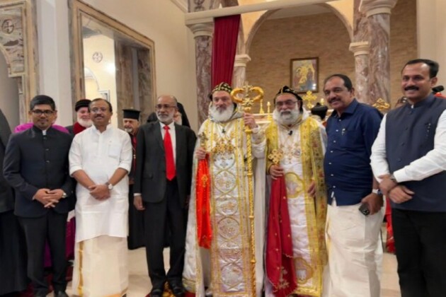 Indian delegation participates in Consecration Ceremony of Mor Gregorious Joseph as Catholicos of Syrian Christians in Beirut