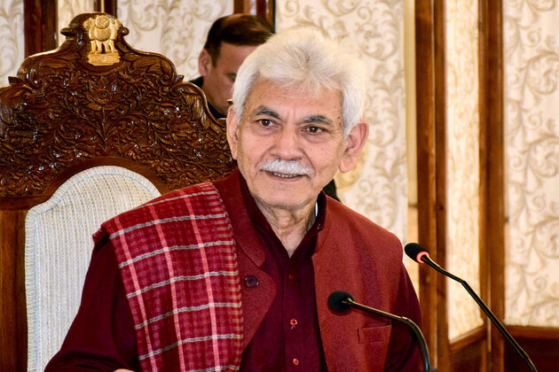 "J-K is proud of them": LG Manoj Sinha on Padma Awardees Brij Lal Bhat and Shafi Shauq