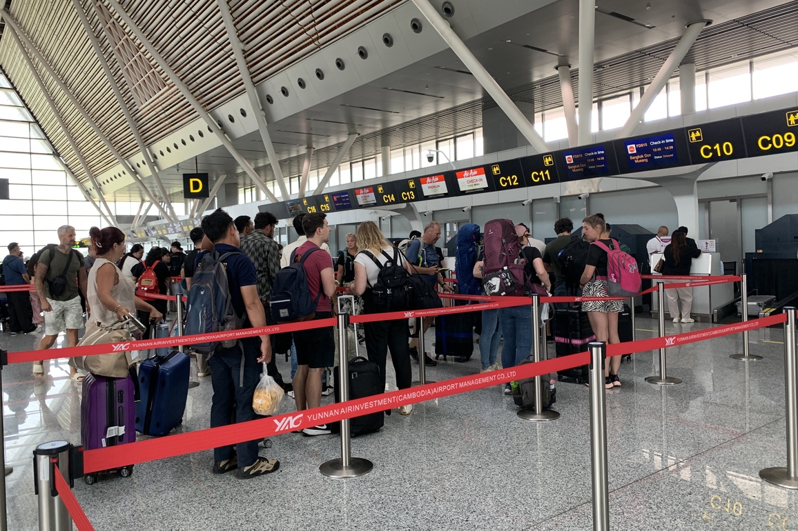CAMBODIA-SIEM REAP-AIRPORT-2ND ANNIVERSARY