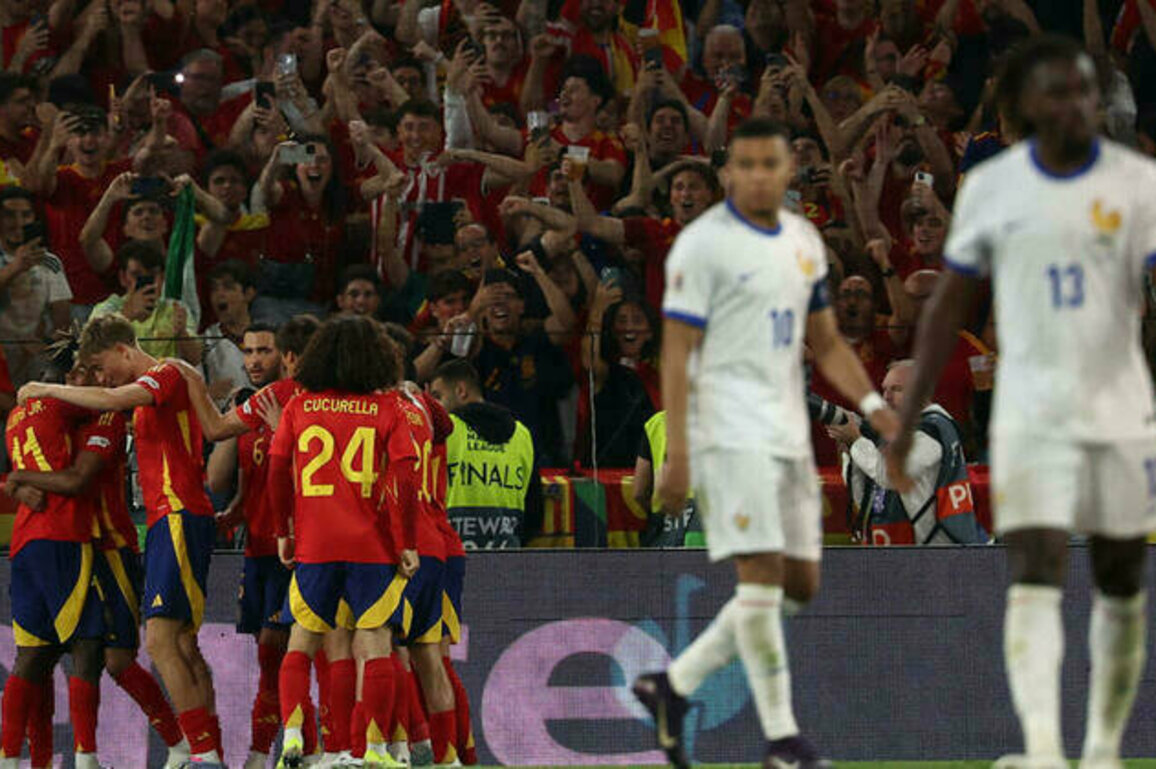 Spain hold off furious France comeback to reach Nations League final