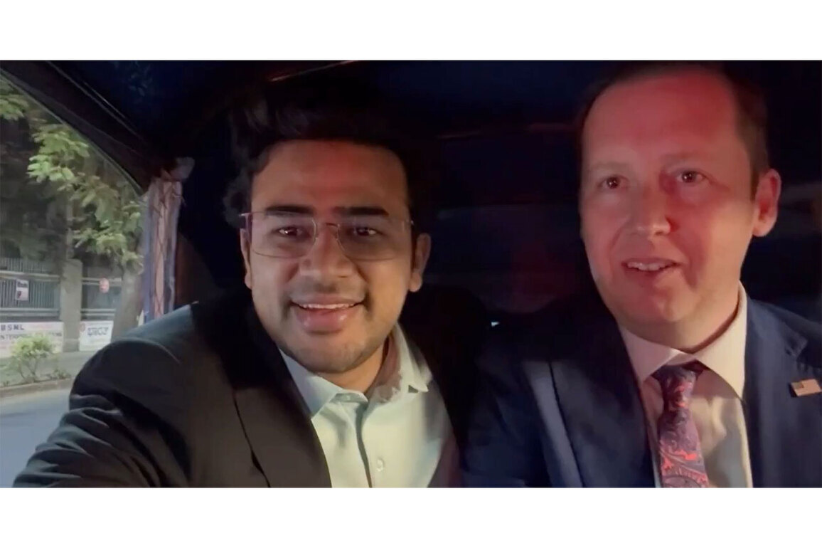 "Bengaluru is crown jewel of India-US partnership", says BJP's Tejasvi Surya after late-night auto ride with US Ambassador