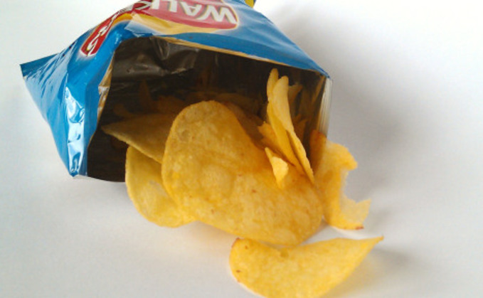 Plastic 2024 crisp packets