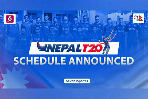 Cricket Association of Nepal announces schedule and venue details for NepalT20 League 2022