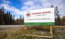 Canada Nickel Company's Crawford in Ontario, Canada