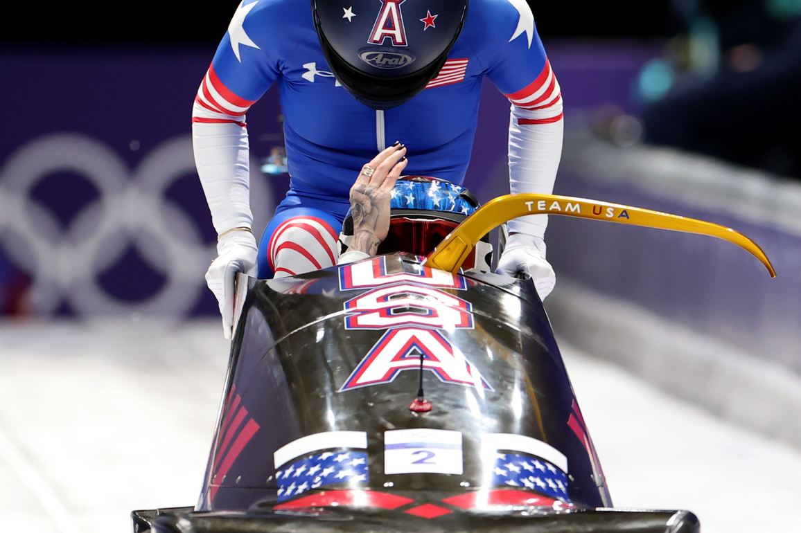 (MICO2026)ITALY-CORTINA D'AMPEZZO-OLYMPIC WINTER GAMES-BOBSLEIGH-2-WOMAN