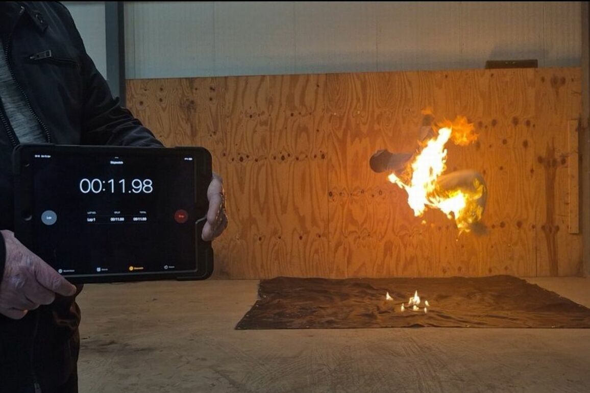 Carrickfergus man breaks Guinness World Record for most backflips while on fire