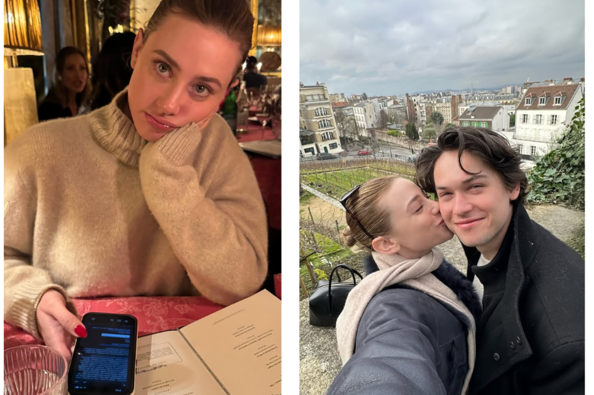 Lili Reinhart shares romantics pics from snowy getaway with partner Jack Martin