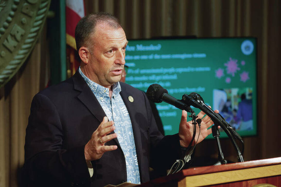 Vaccines urged as Hawaii confirms measles case in child under 5