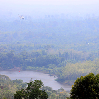 INDONESIA-RIAU-FOREST FIRE-WATER BOMBING