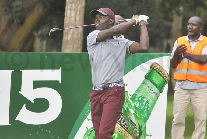  espite an underwhelming day two performance tile is still top of the leaderboard hoto by ichael subuga