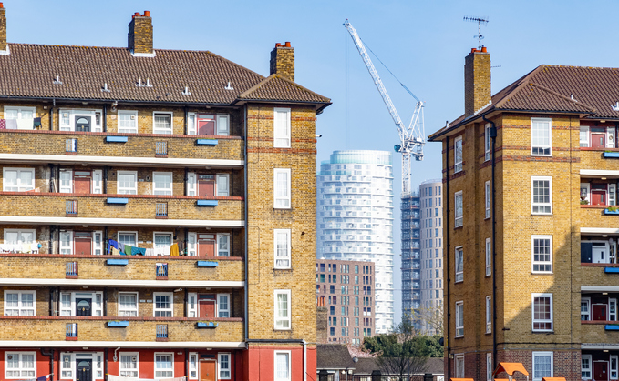 Tower blocks in East London | Credit: iStock