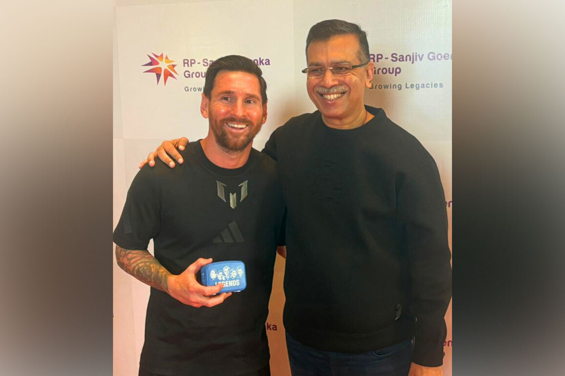 "An absolute privilege": Sanjiv Goenka pens heartwarming note after meeting Lionel Messi