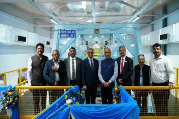First centre fuselage for LCA Tejas Mk 1A handed over to HAL