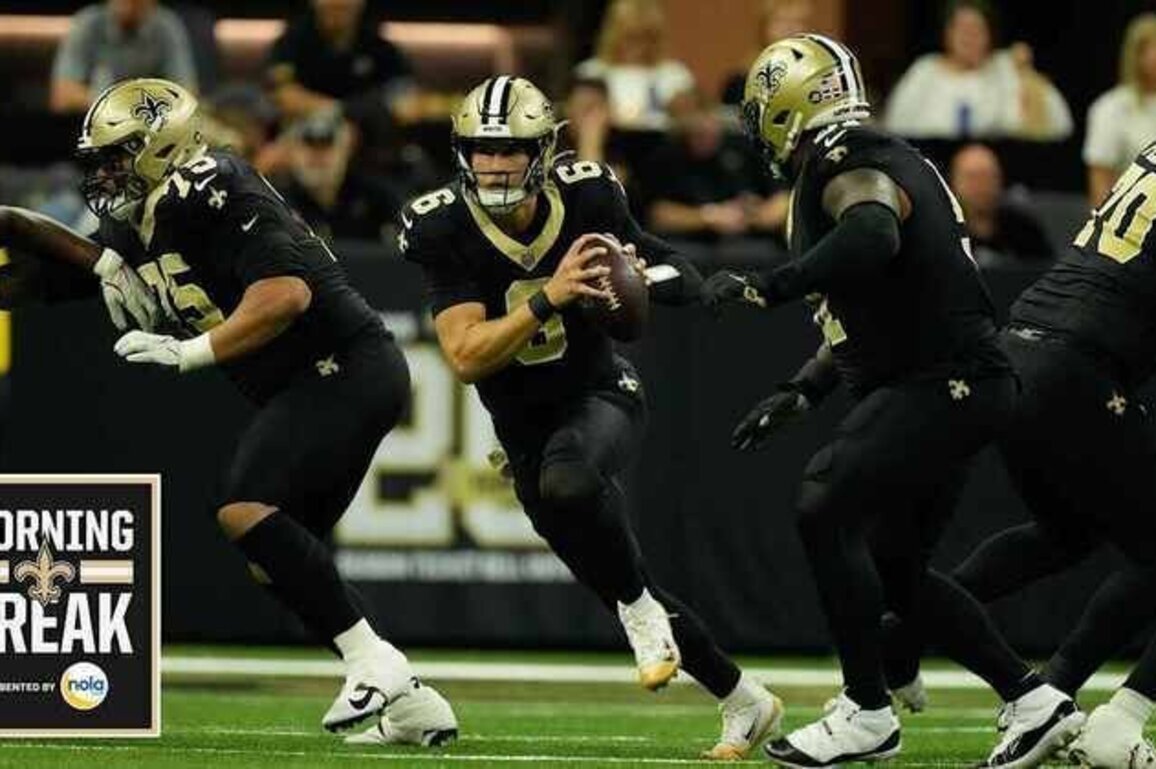 Morning Break: Saints' turning point as the Tyler Shough era begins