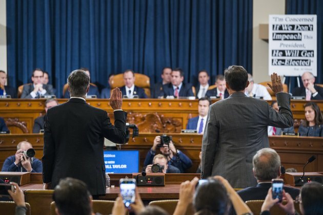 Impeachment: Two quotes that defined the first day of public hearings