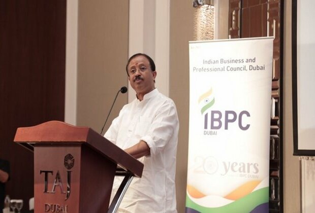 MoS Muraleedharan interacts with Indian business community in Dubai