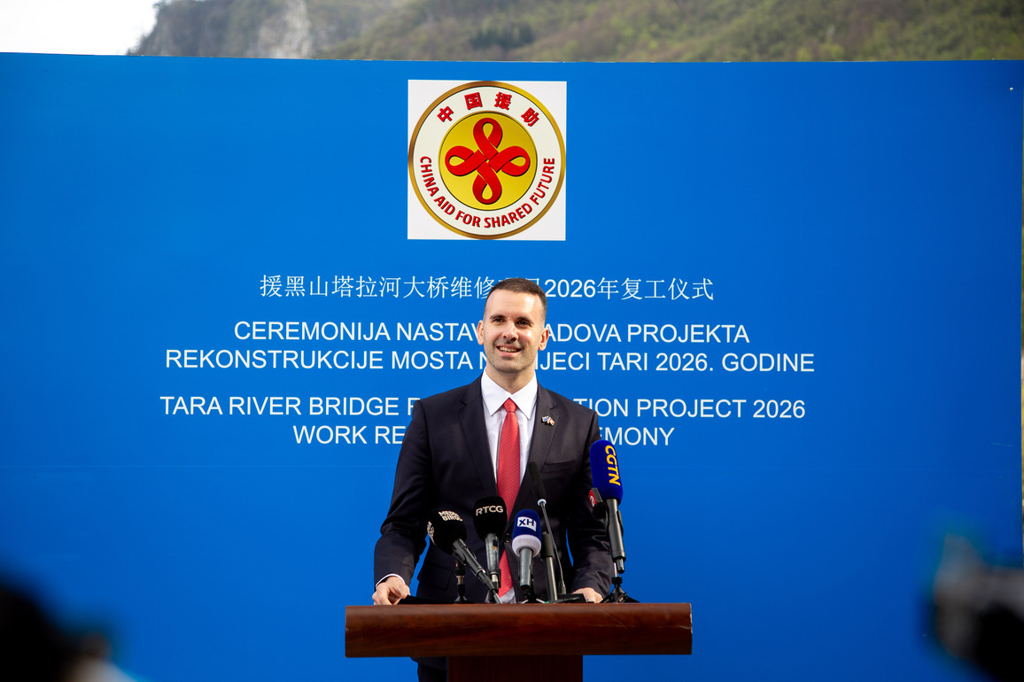 MONTENEGRO-ZABLJAK-CHINA-TARA RIVER BRIDGE-RECONSTRUCTION-RESUMPTION