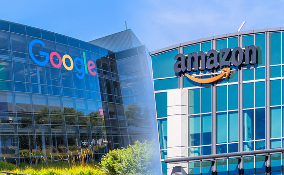 Could Google and Amazon's exposure to customer data help them provide funds or track stock performance? Could Google and Amazon's exposure to customer data help them provide funds or track stock performance?