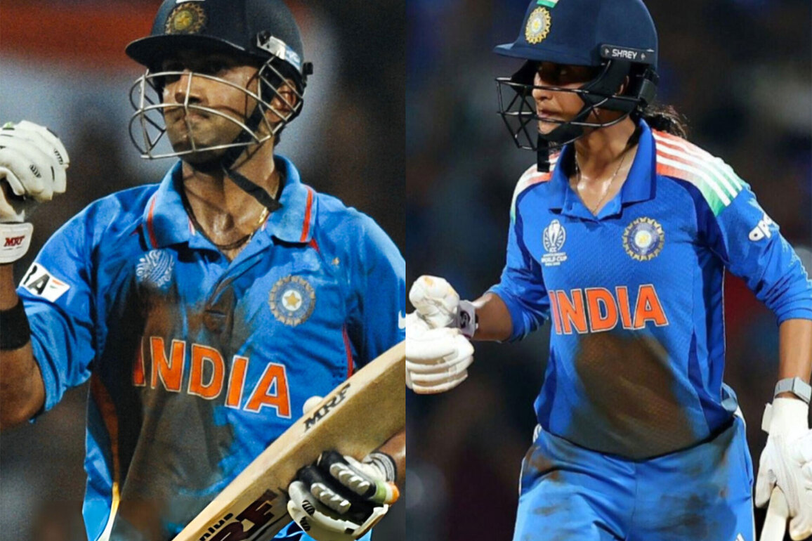 Jerseys stained, legacy made: Gambhir, Jemimah, the number 5s clutching for India in World Cup knockouts