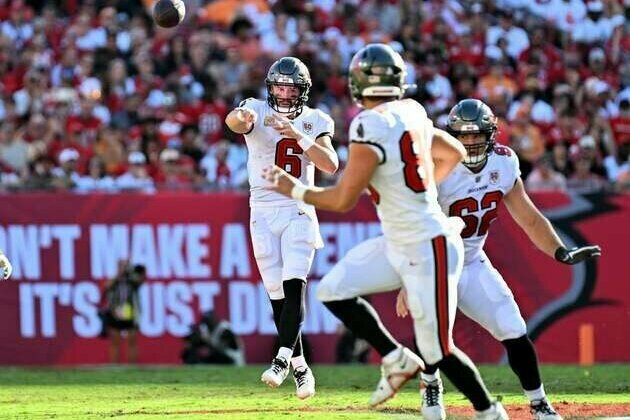 Baker Mayfield captains Buccaneers to win over injury-marred 49ers