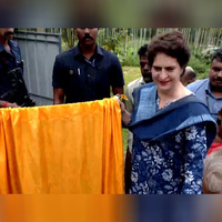 Congress MP Priyanka Gandhi inaugurates drinking project in Wayanad during her 10-day visit to her constituency