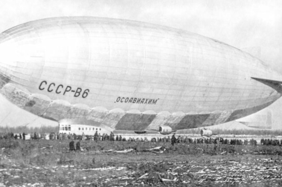 The tragic fate of the USSR's biggest airship