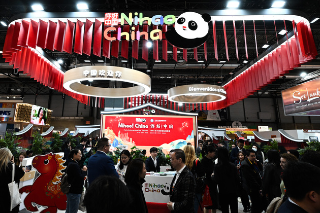SPAIN-MADRID-INT'L TOURISM EXHIBITION-BOOTH OF CHINA-OPEN