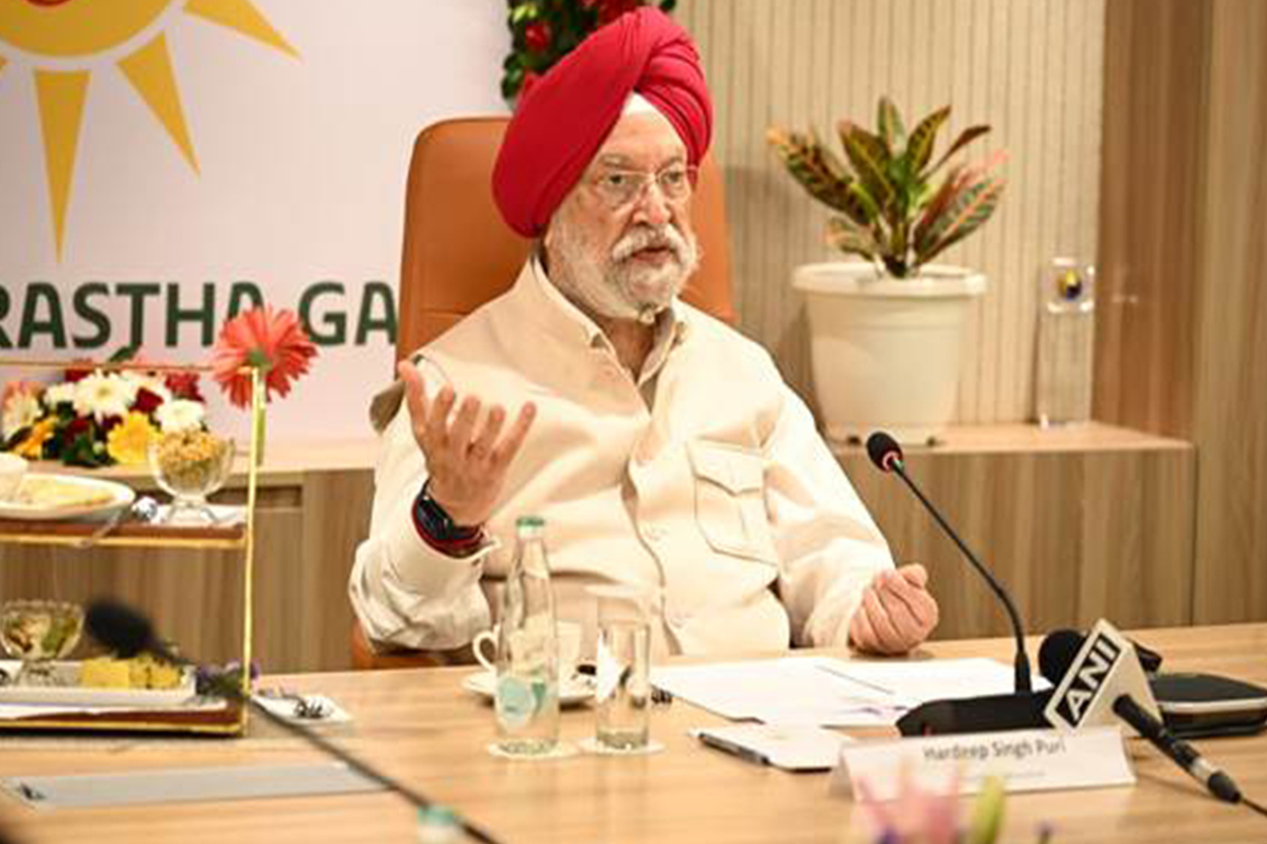 Union Minister Hardeep Puri inaugurates IGL Office at WTC Nauroji Nagar