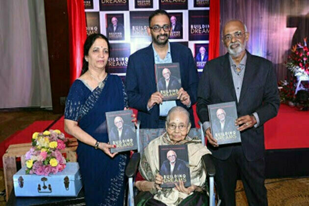 "Building Dreams" by Vasudevan Ramamoorthy launched at the hands of Thangam Moorthy