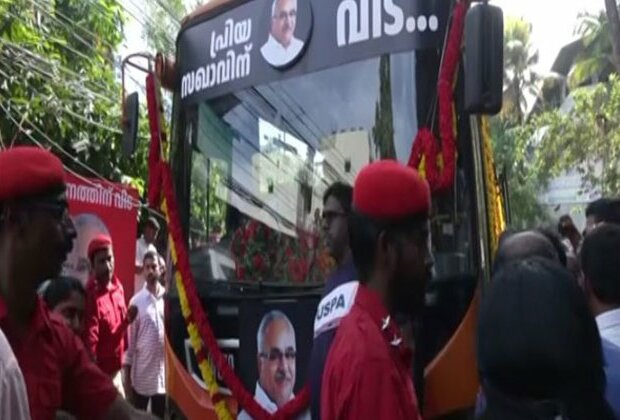 CPI Kerala Secretary Kanam Rajendran's mortal remains head to Kottayam for final rites