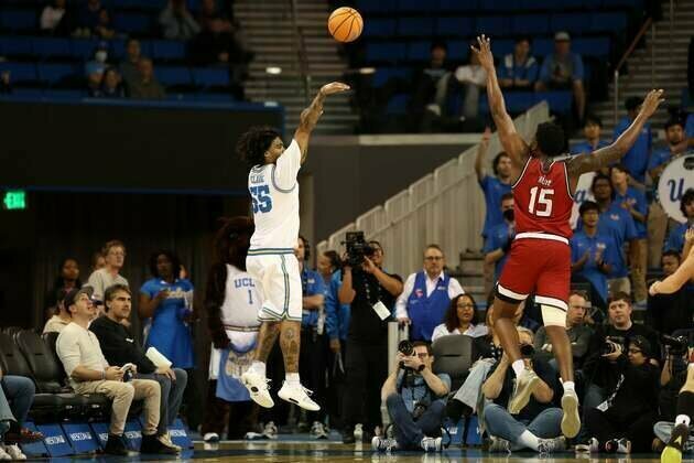 Donovan Dent, No. 12 UCLA hold on vs. Eastern Washington