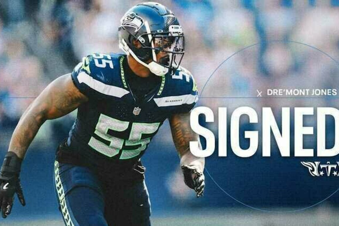 Titans Sign Former Seahawks DL/OLB Dre'Mont Jones