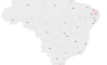  ocalização das estações gravimétricas